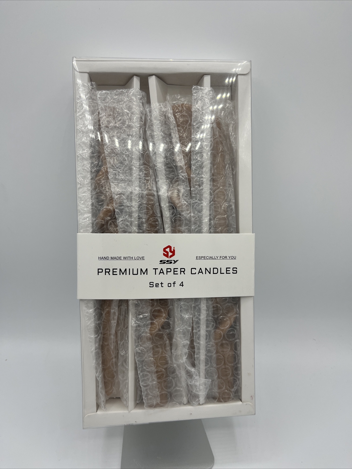9 Inches Spiral Taper Candles Twisted Candle New Free Ship