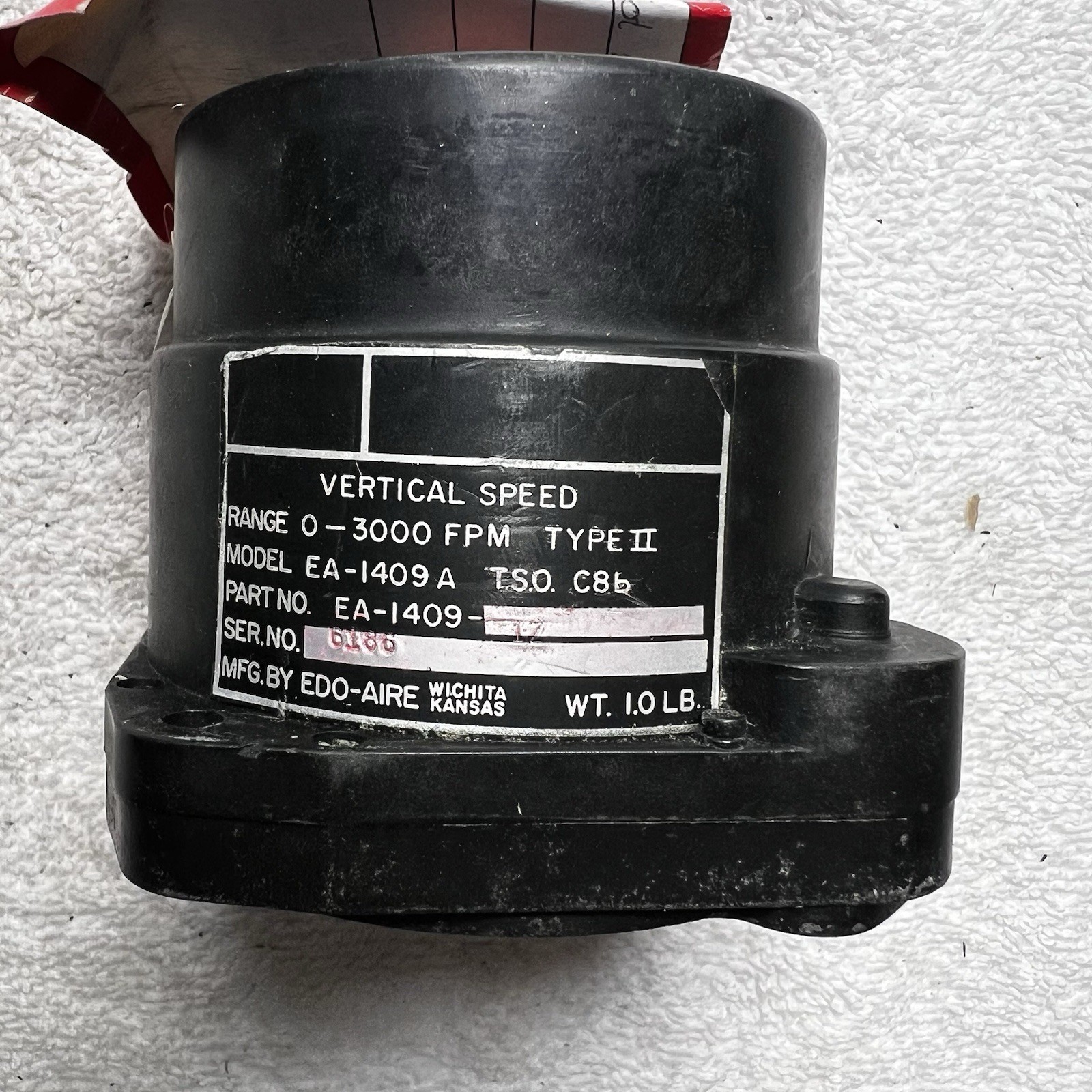 Edo Aire Vertical Speed PN EA-1409-1Z, Model EA-1409A