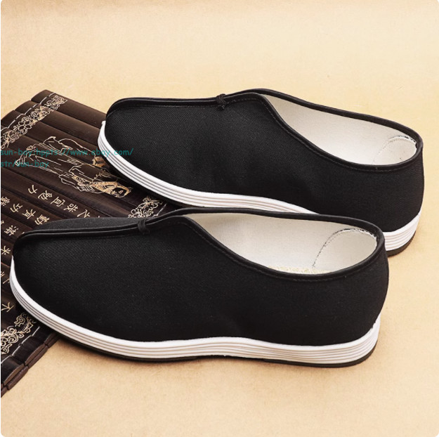 Monk Chinese Shaolin Kung fu Martial Arts Footwear Wu Shu Tai chi Handmade shoes