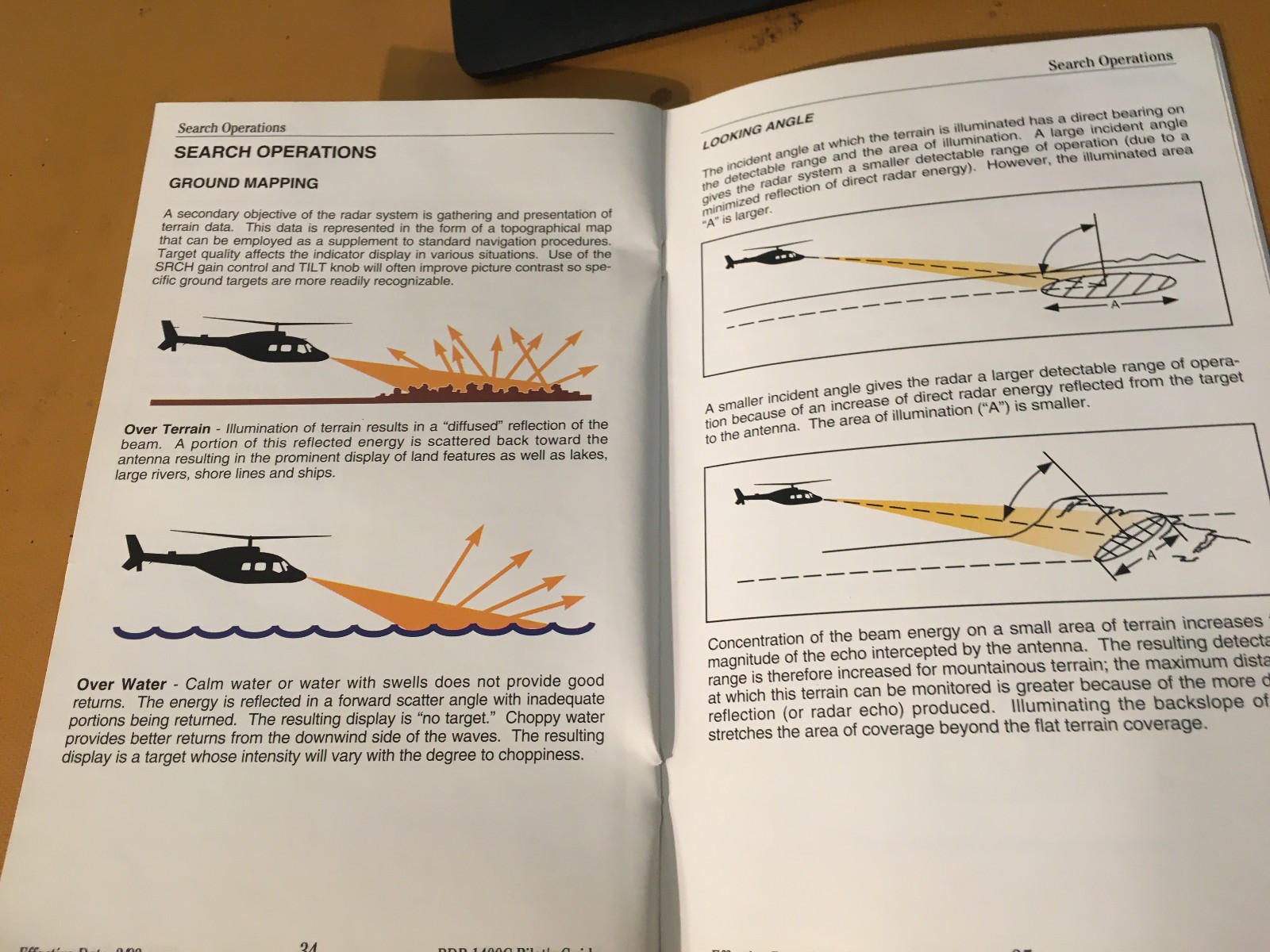 Bendix RDR-1400C Color Radar Pilot's Guide Manual