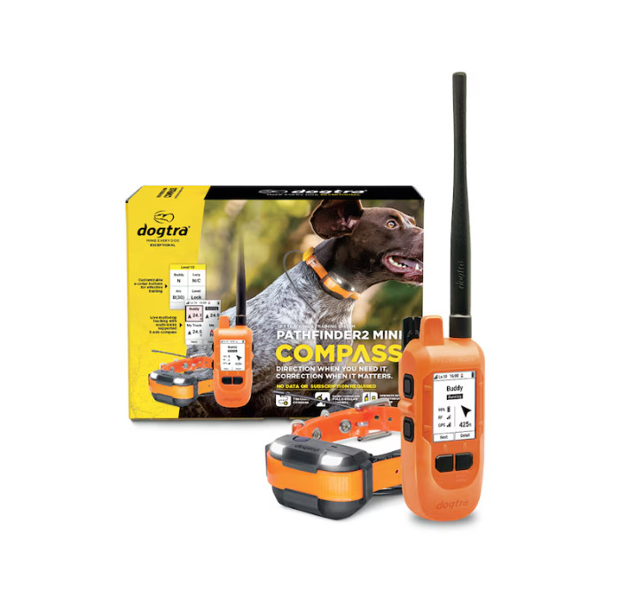 Dogtra Pathfinder2 Mini Compass - Handheld GPS Dog Tracking and Training System