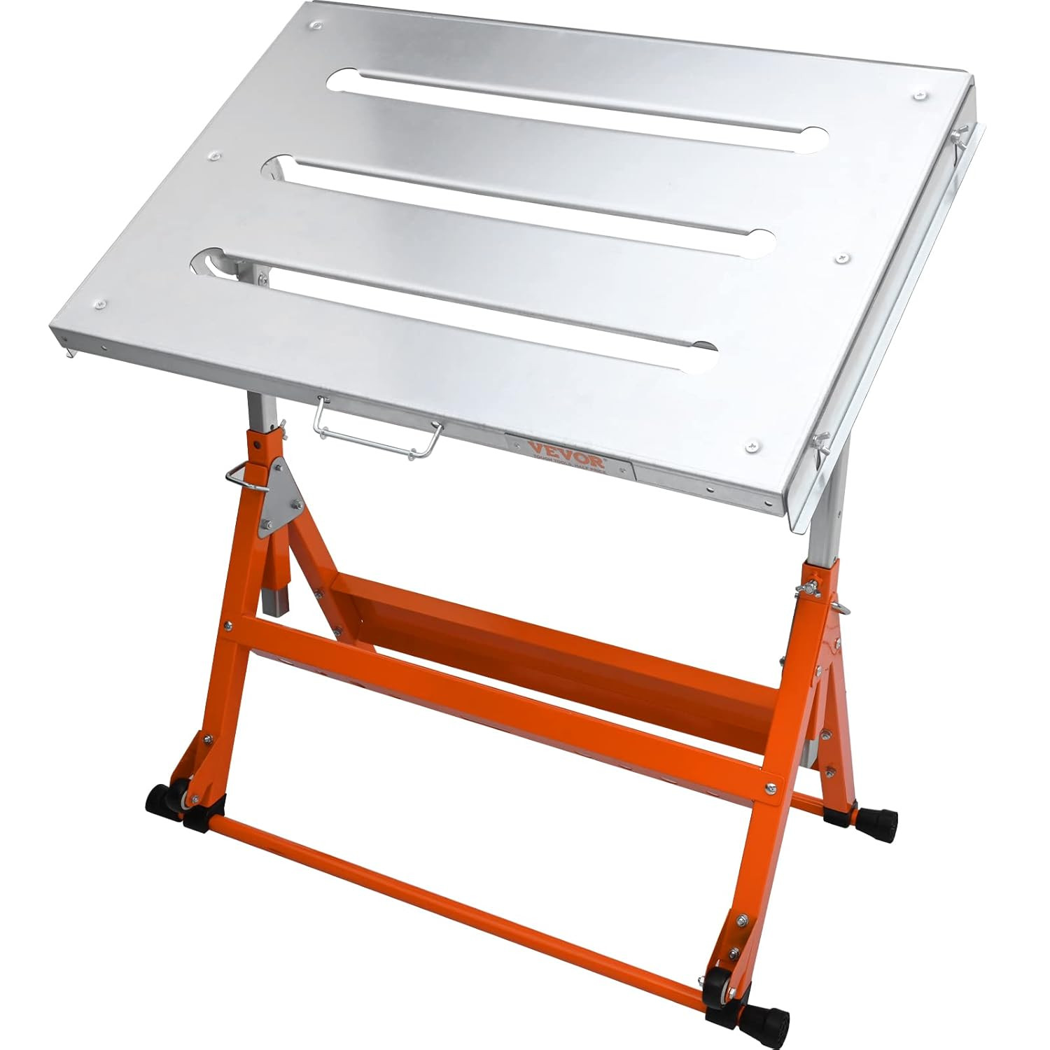 Welding Table Foldable 30"X20", Welding Workbench Table 400Lbs Load Capacity Ste