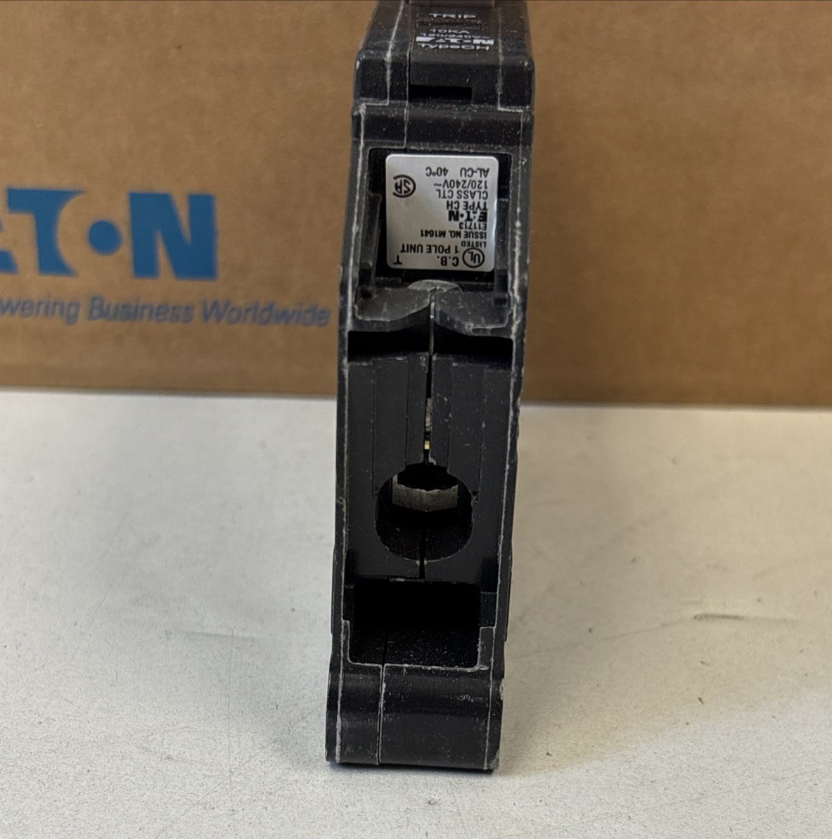 (10) EATON CHF120 Circuit Breakers 20 AMP 1 Pole Type CH - New Box of 10