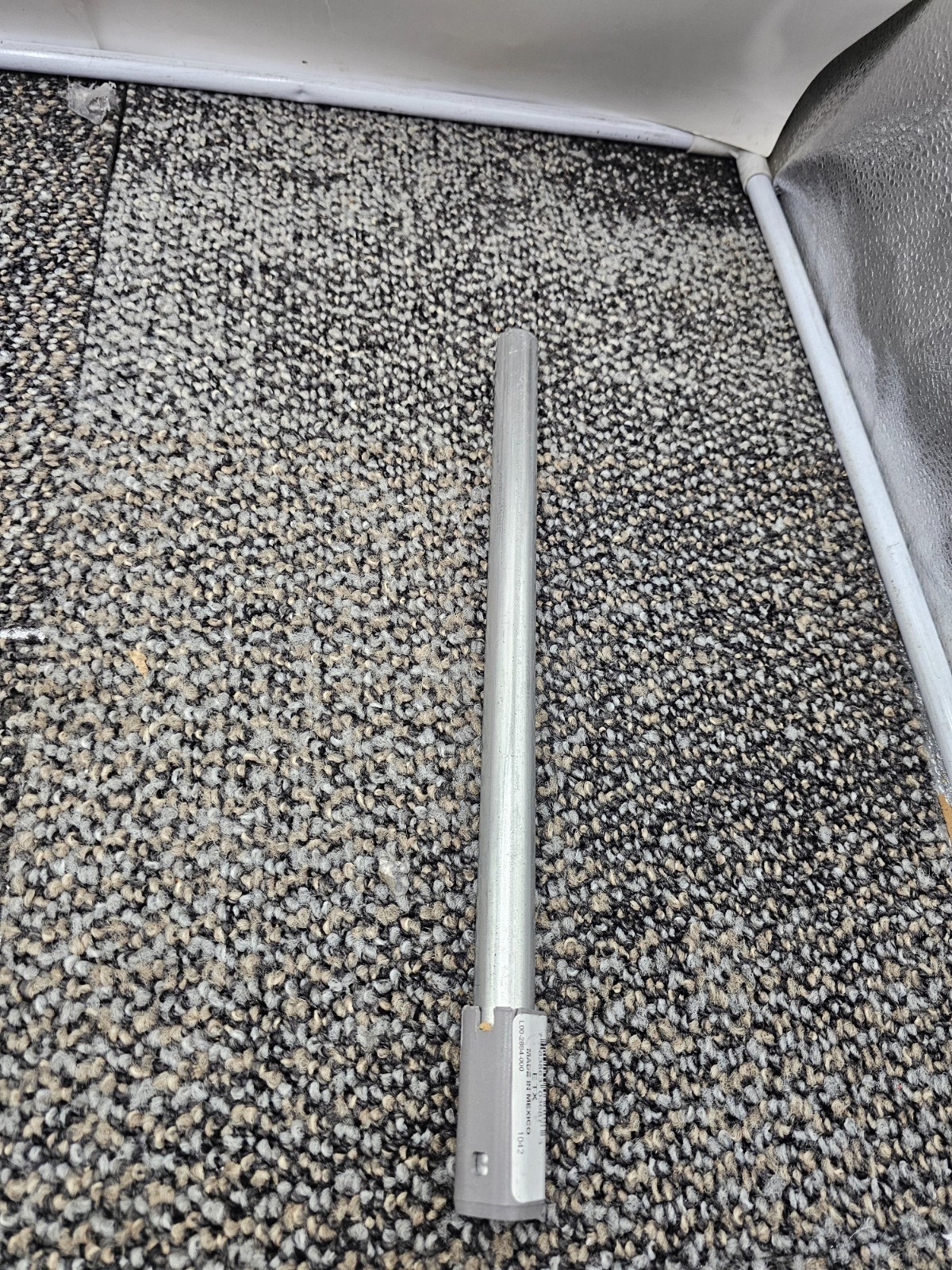 (QTY 2) System Sensor ETX 1' Steel Exhaust Tube, for HVAC Duct Smoke Detection
