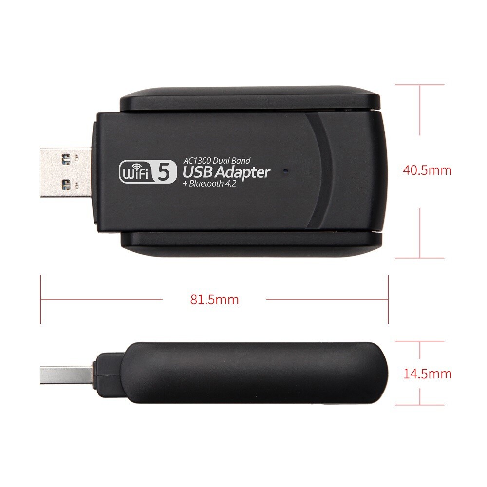 USB 3.0 Wireless Wifi Bluetooth Adapter Long Range Dongle Dual Band Network Card