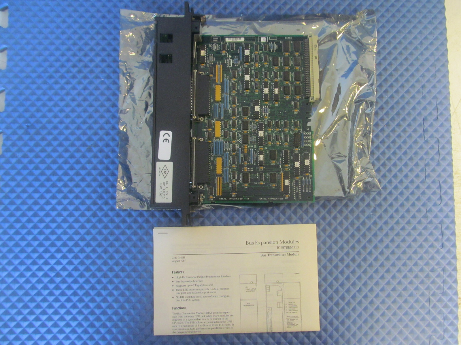 NOS GE Fanuc Bus Transmitter IC697 BEM713G