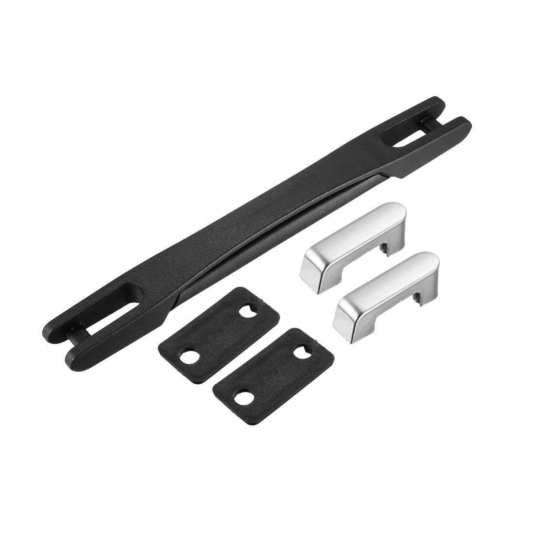 uxcell Luggage Handle, 220mm Long Strap Grip Replacement for Suitcase Black