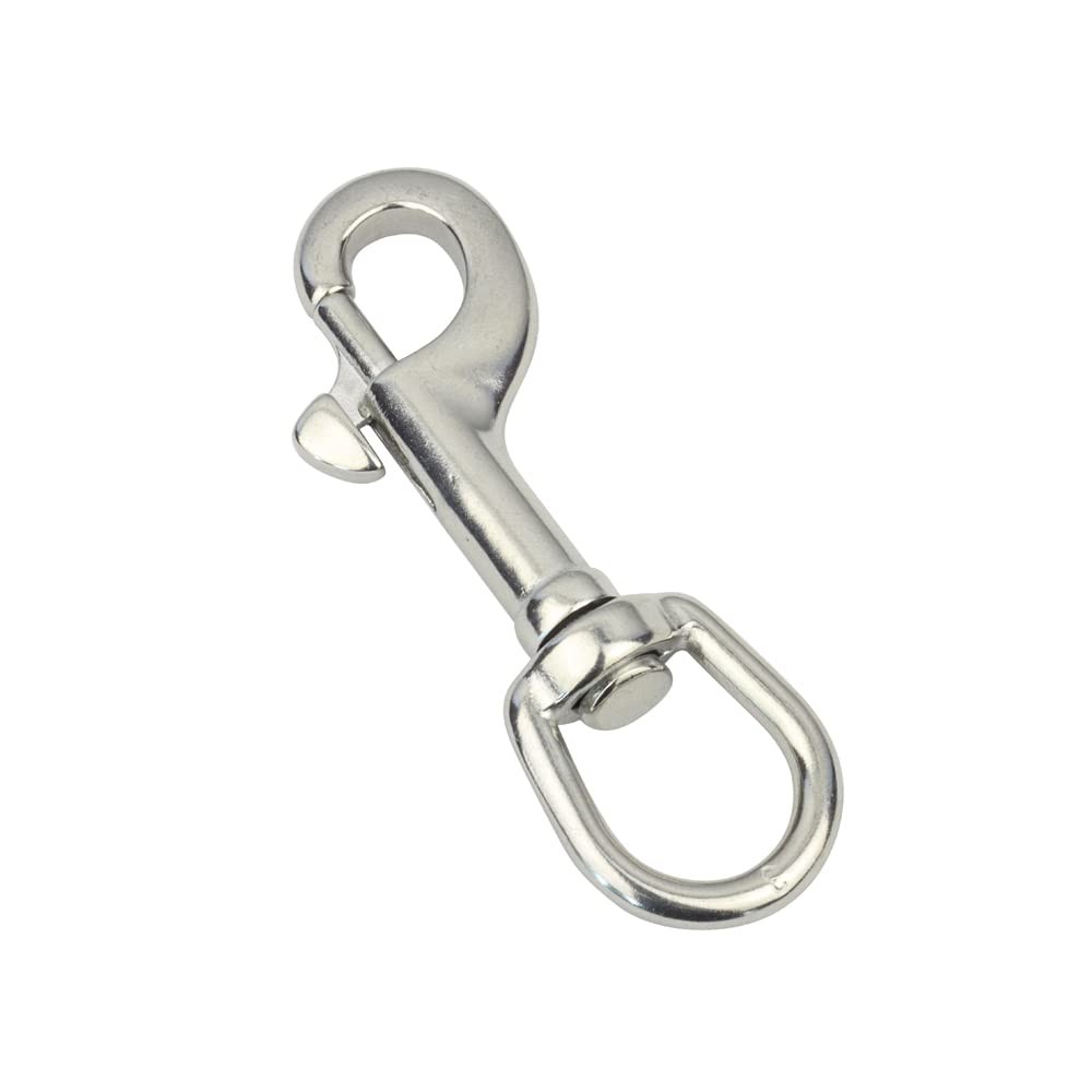 5 PCS Marine Grade Single Ended Trigger Clips Heavy Duty Diving Snap Hooks
