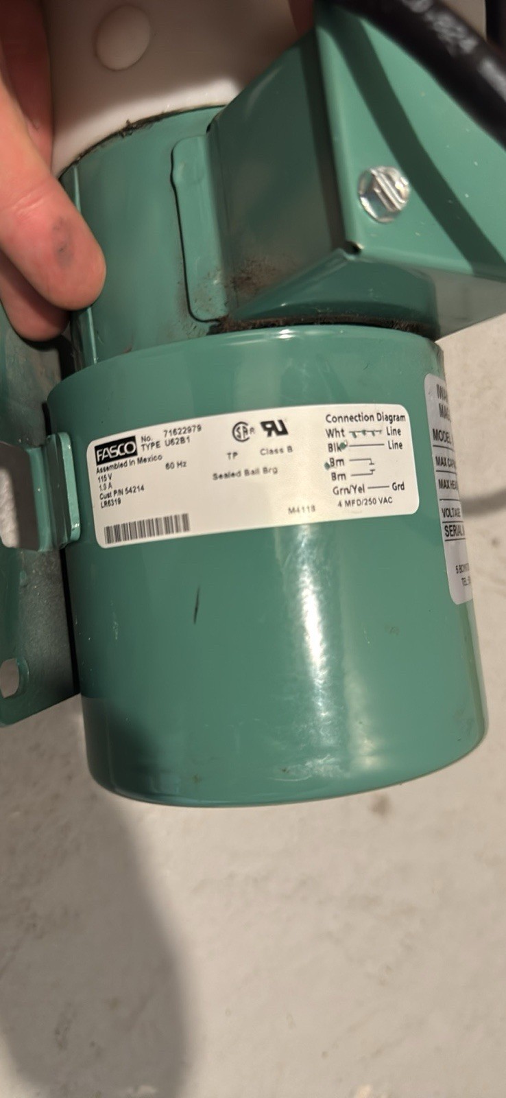 Iwaki WMD-40RLT-115 Mag Drive Pump