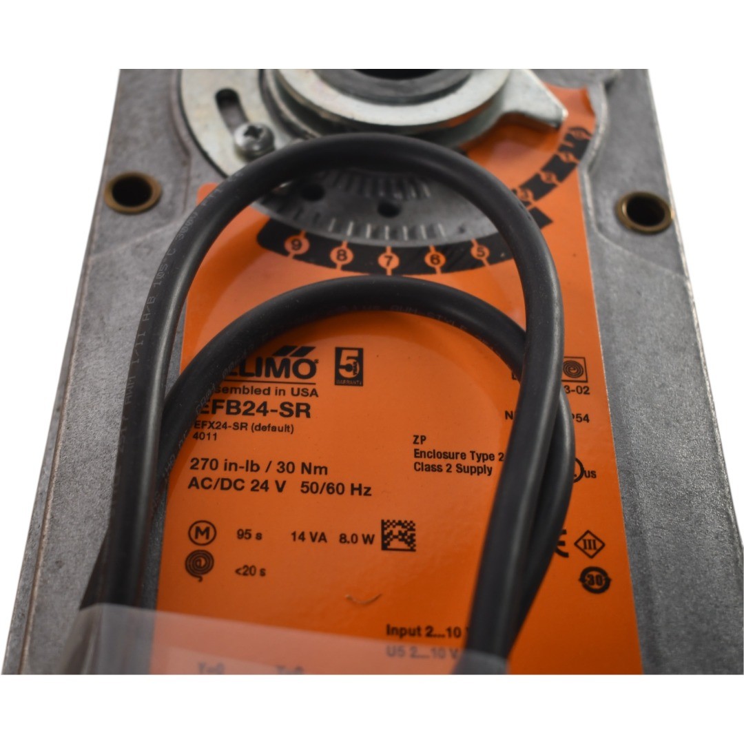 NEW Belimo EFB24-SR Spring Return Damper Actuator 24V Modulating 270 in-lb 30Nm