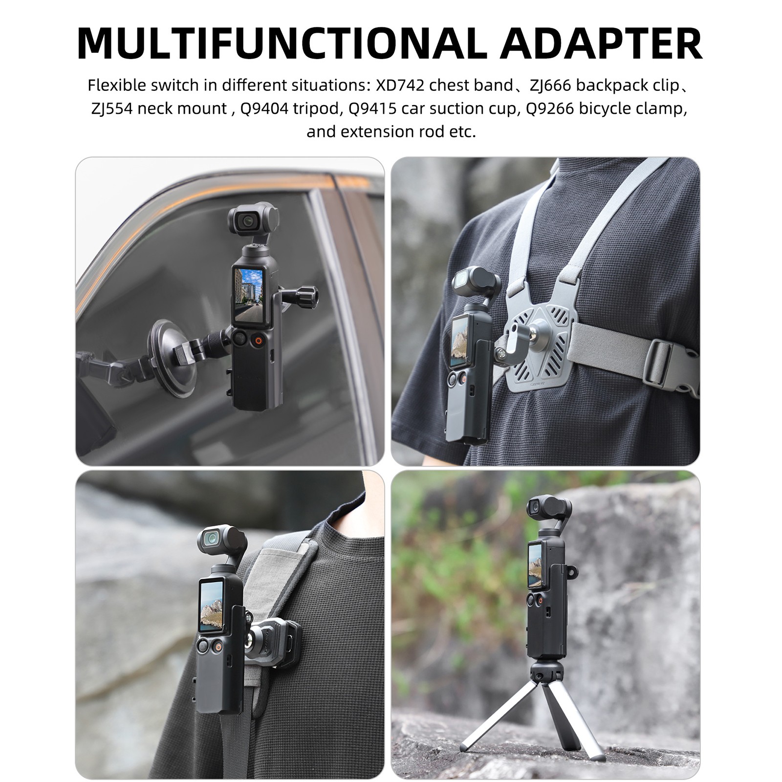 For DJI Multi-functional Extended Frame Adapter Camera Fixed Bezel Bracket