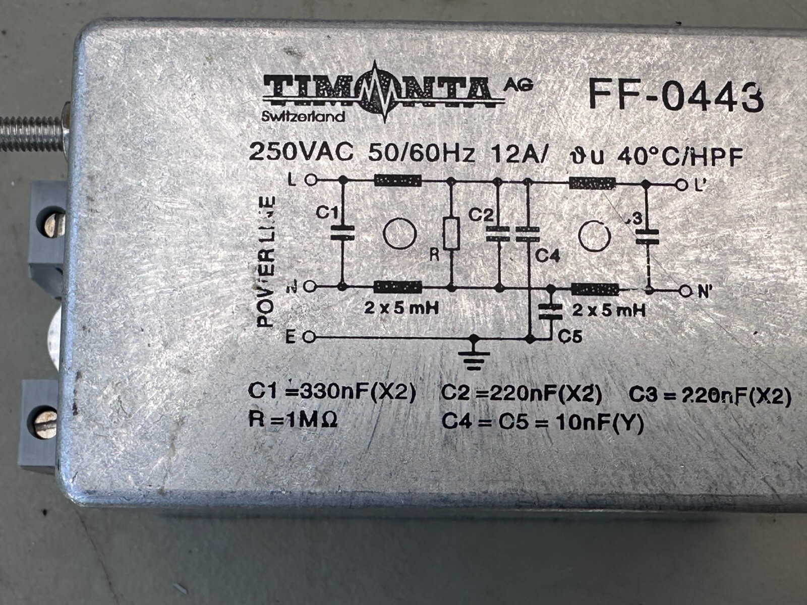 Timonta FF-0443 Filter / Choke