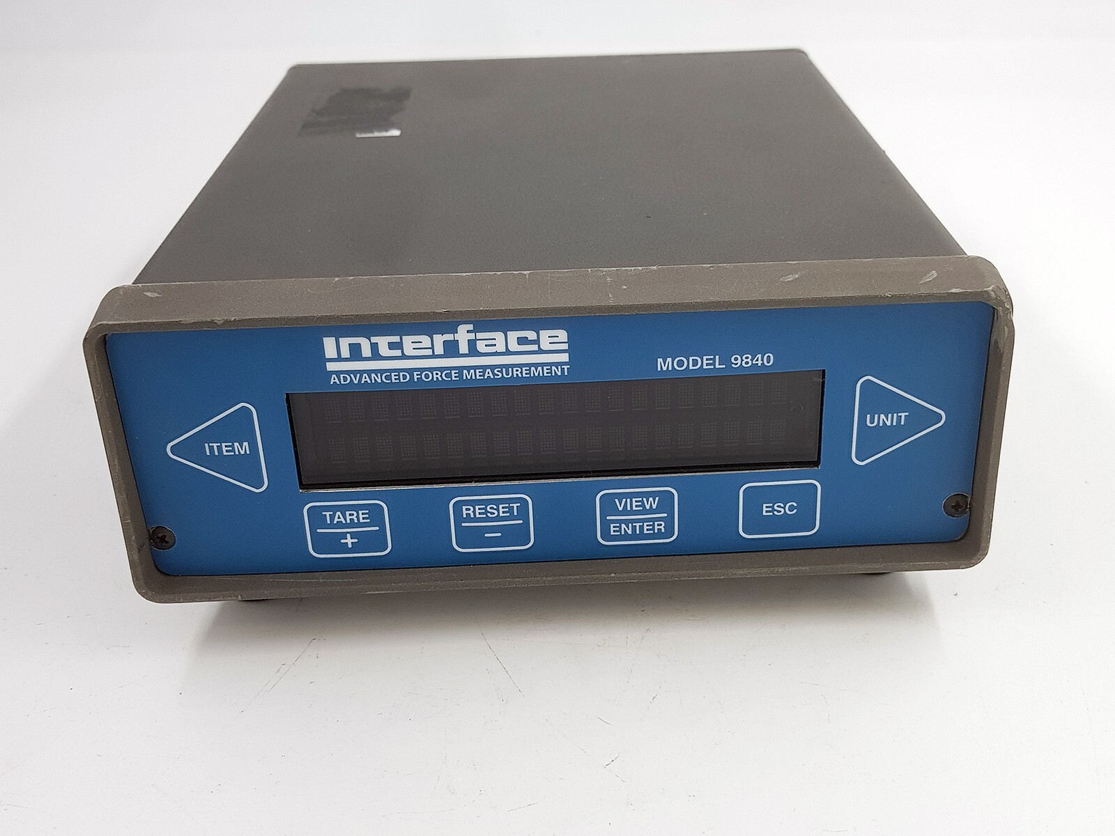 Interface 9840 Calibration Grade Multi Channel Load Cell Indicator w/ 2 Line LCD