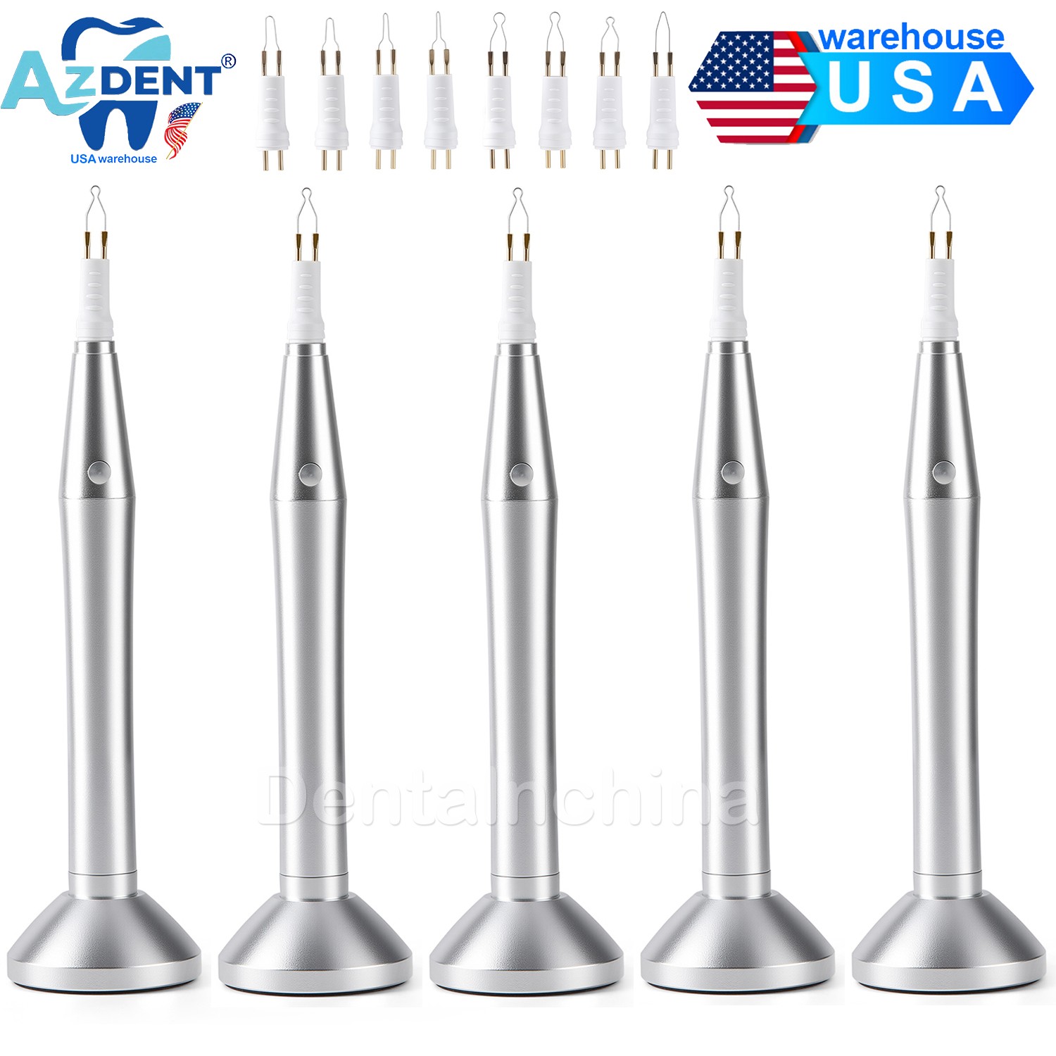 Wireless Dental Gutta Percha Point Cutter Tooth Gum Cutter Cutting Device +Tips