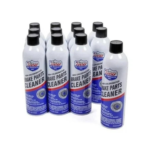 Lucas Oil 10906 -Brake Parts Cleaner 14 Ounce Spray Can Non Chlorinated 12 -pacK