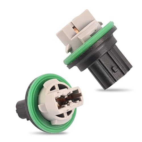 2 PCS Turn Signal Light Sockets, Three-pin Front Park Light Sockets,