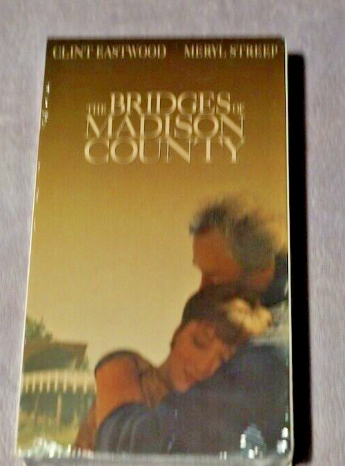 Bridges Of Madison County VHS Clint Eastwood, Meryl Streep -NEW-