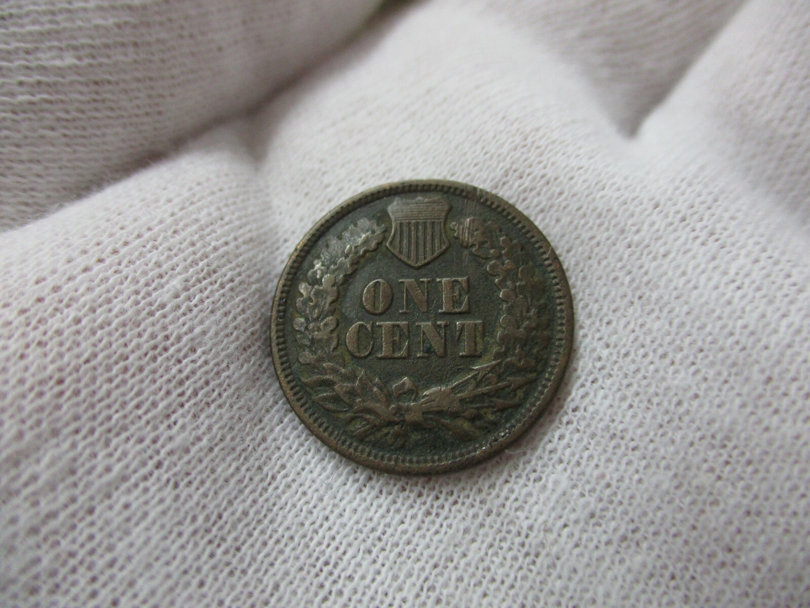 1866 Indian Cent XF (INV57)