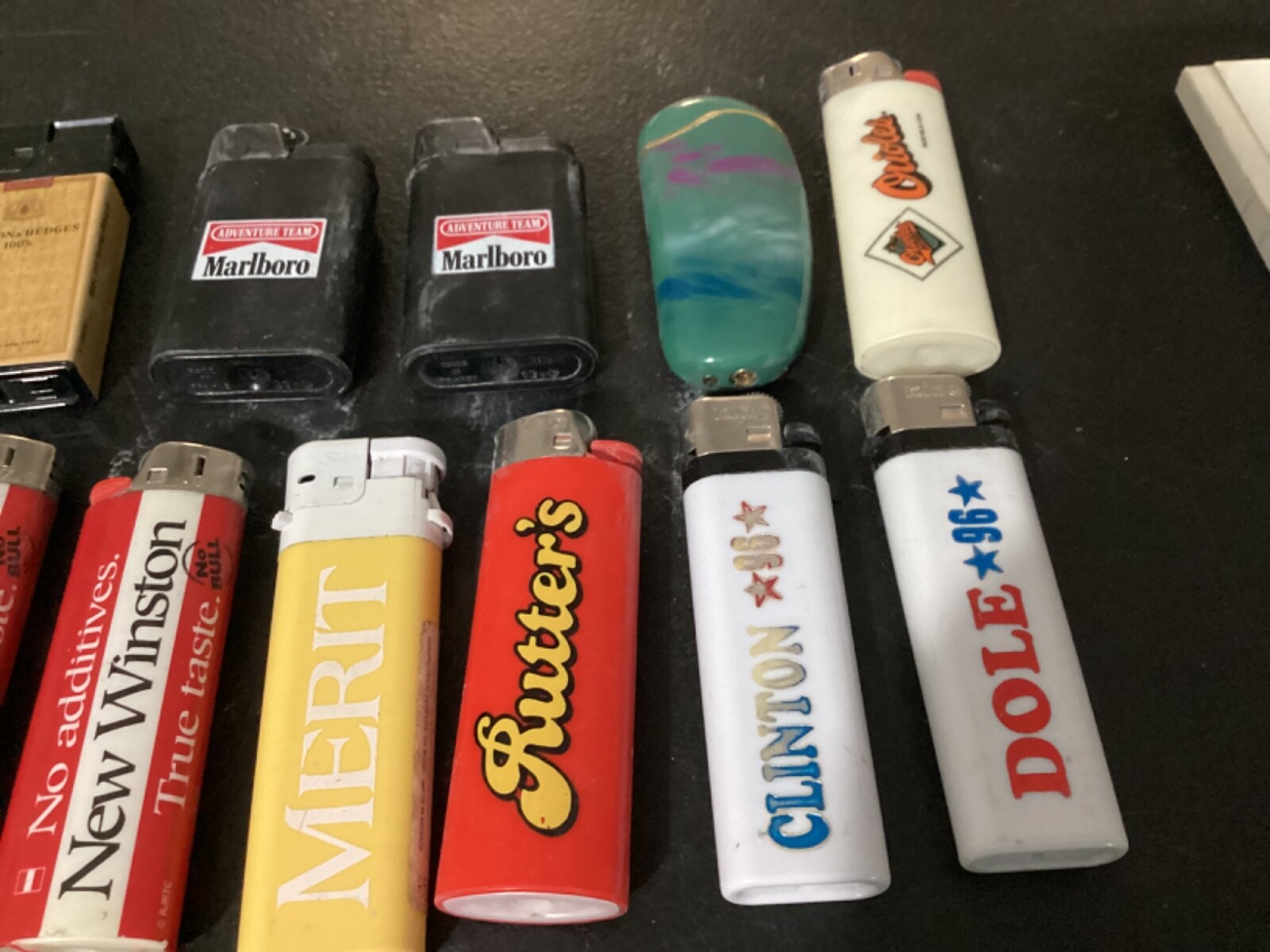 Assorted Non Working Advertising Cigarette Lighters