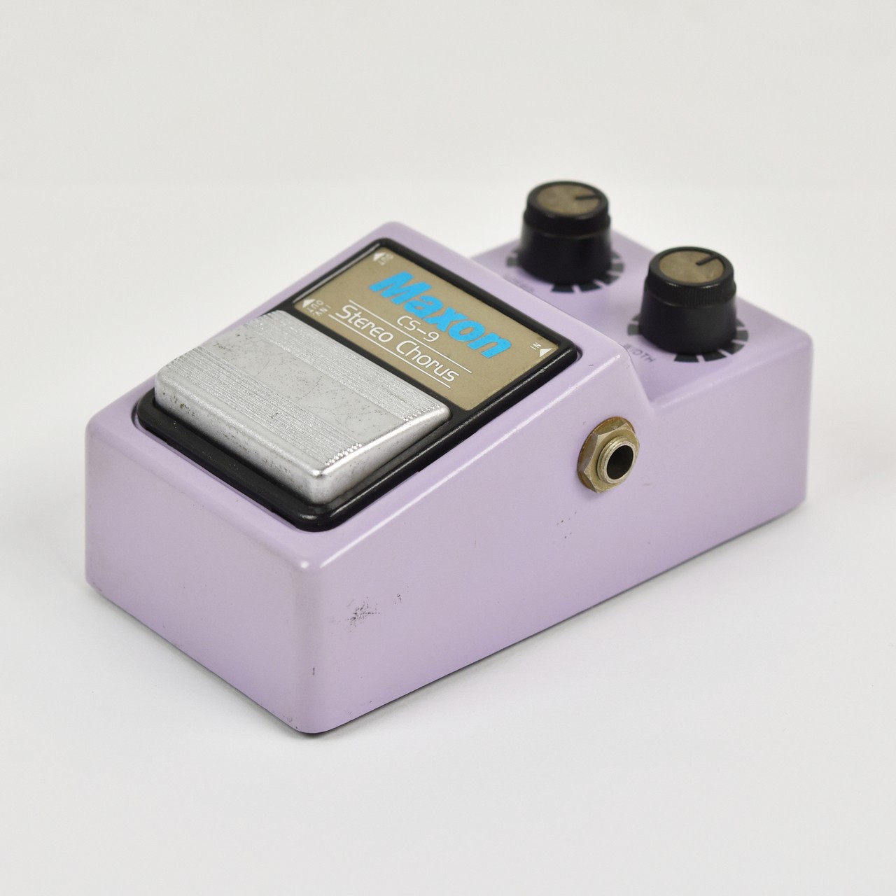 Maxon CS-9 Stereo Chorus Guitar Effects Pedal Used