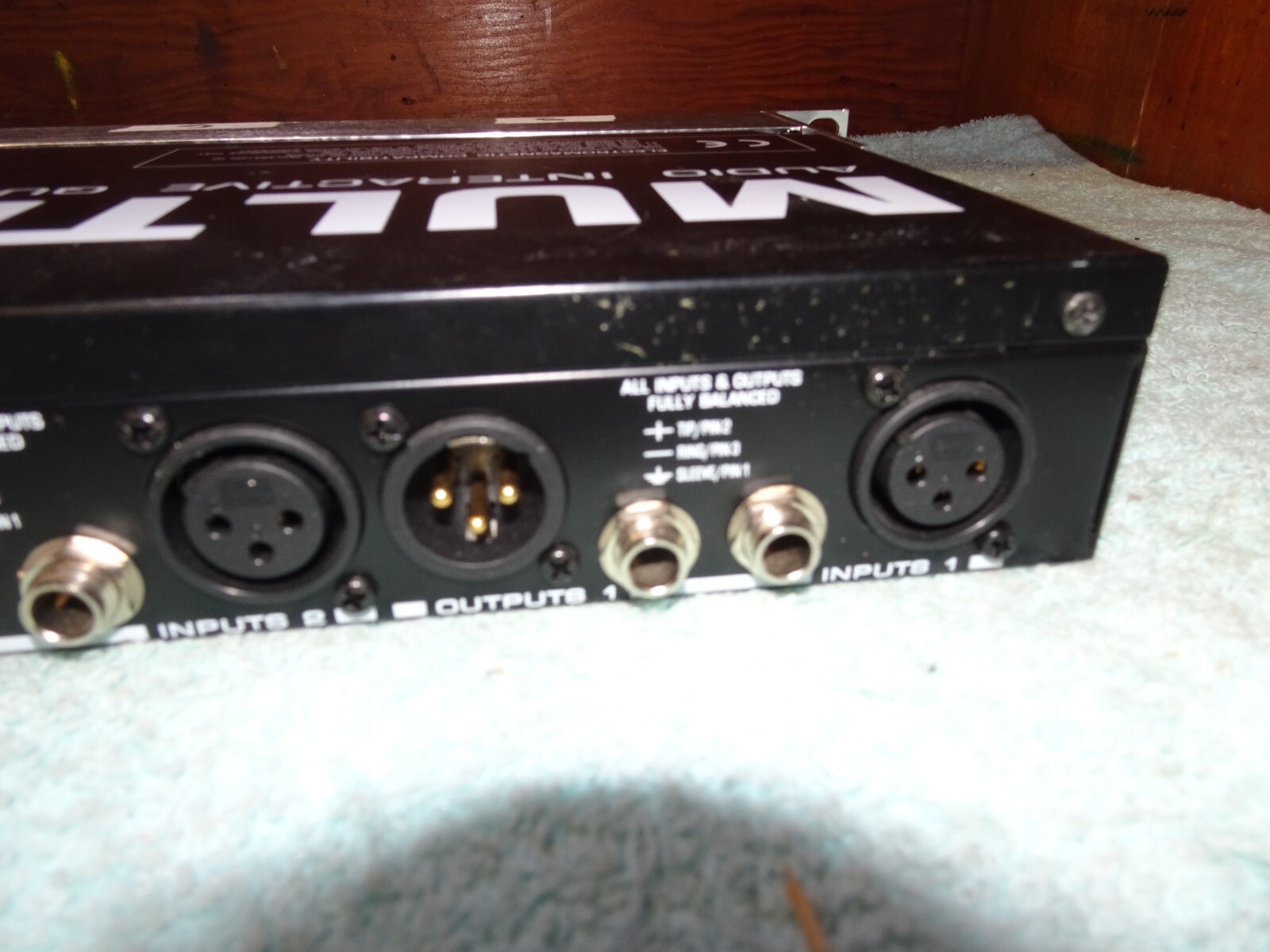 BEHRINGER MULTIGATE PRO XR4400 4-Chan Audio Interactive Quad Expander/Gate,