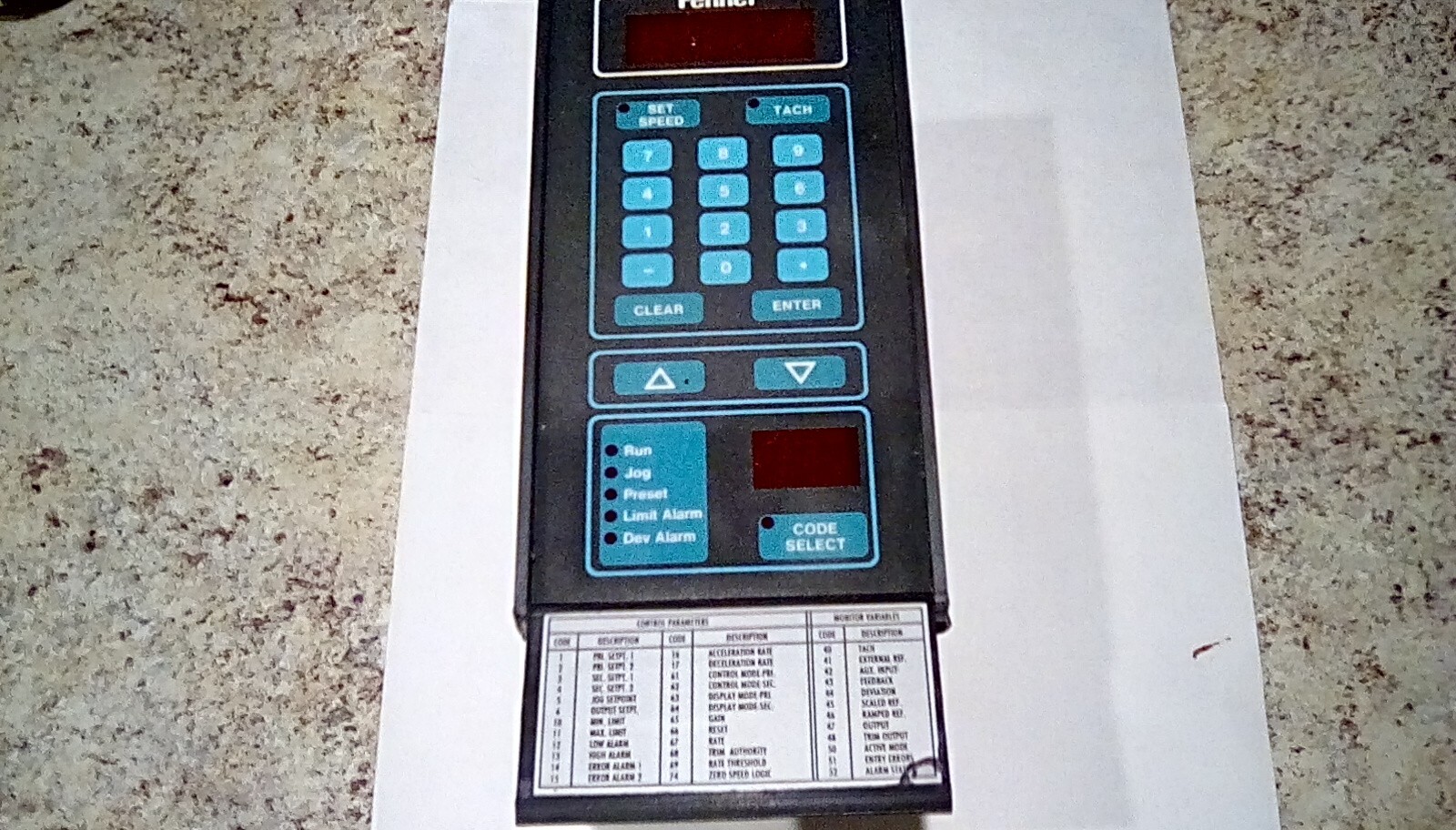 Fenner Contrex M-Trim 3200-1602, Removed to convert system to PLC control