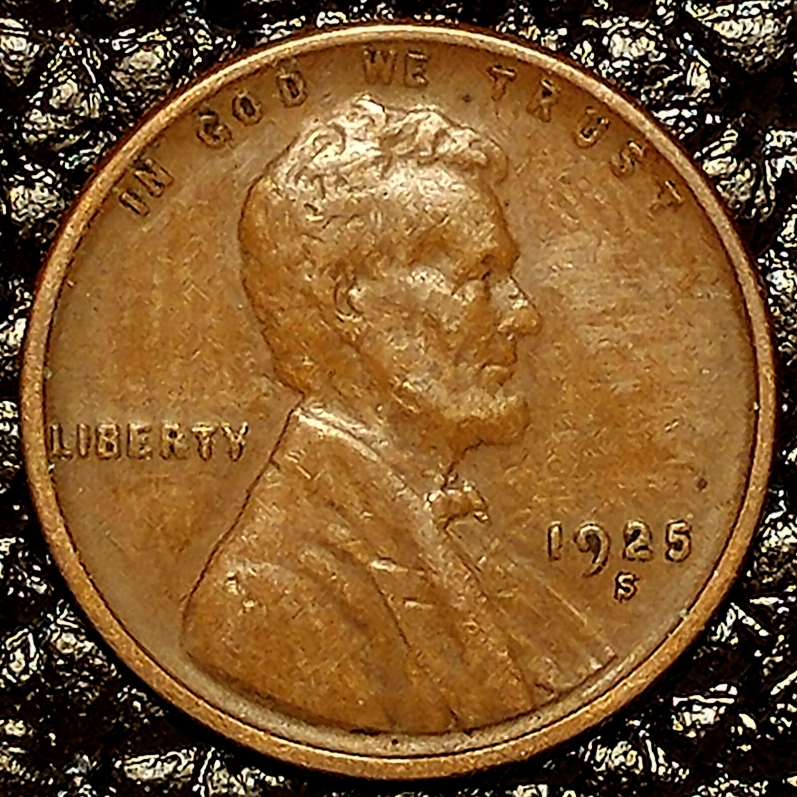 1925-S Lincoln Cent ~ XF / EF Condition ~ COMBINED SHIPPING!
