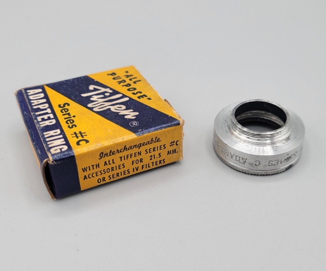 Vintage Tiffen All Purpose Series #C Adapter Ring
