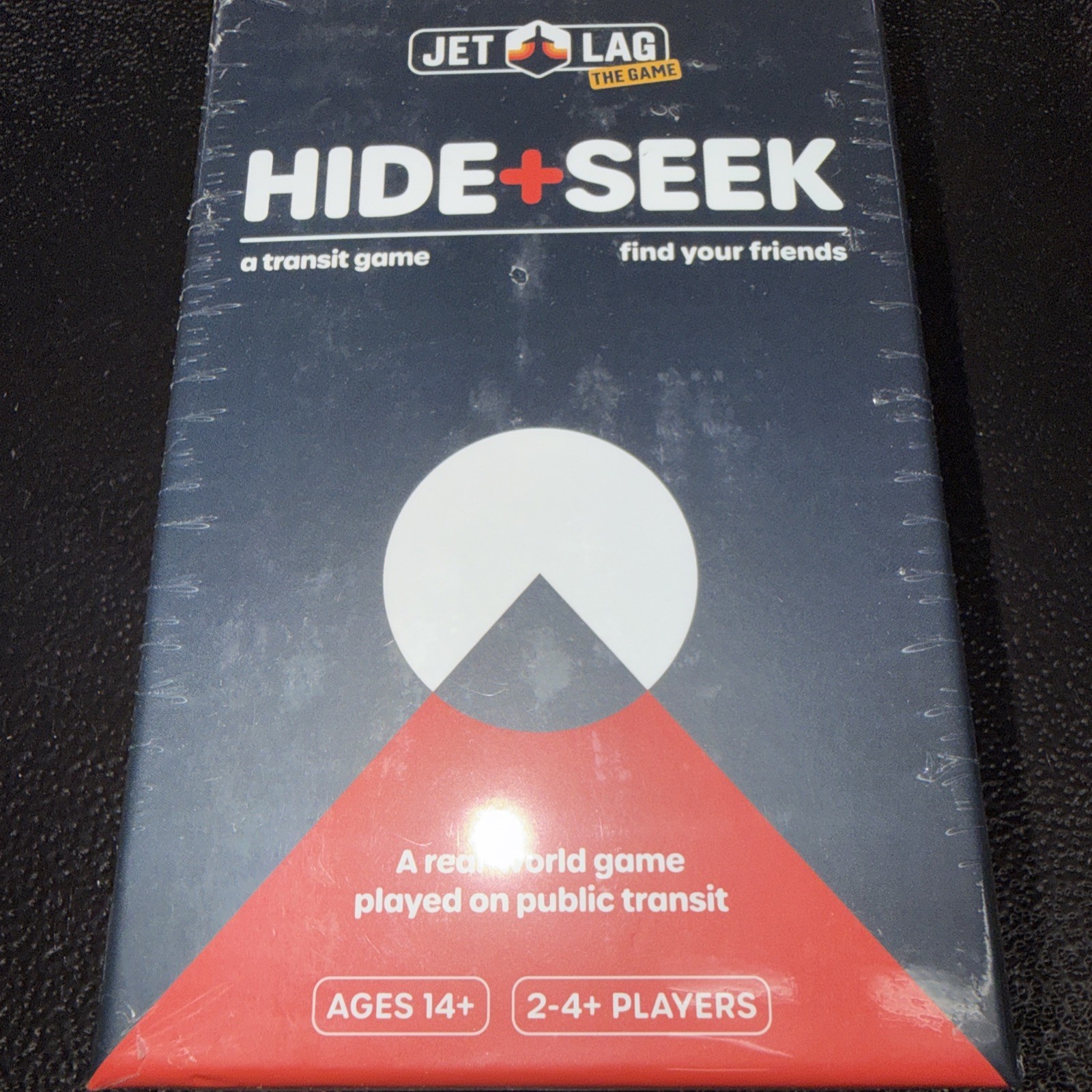 Jet Lag The Game: Hide + Seek: A Transit Game, 2-4+ Players NEW SEALED