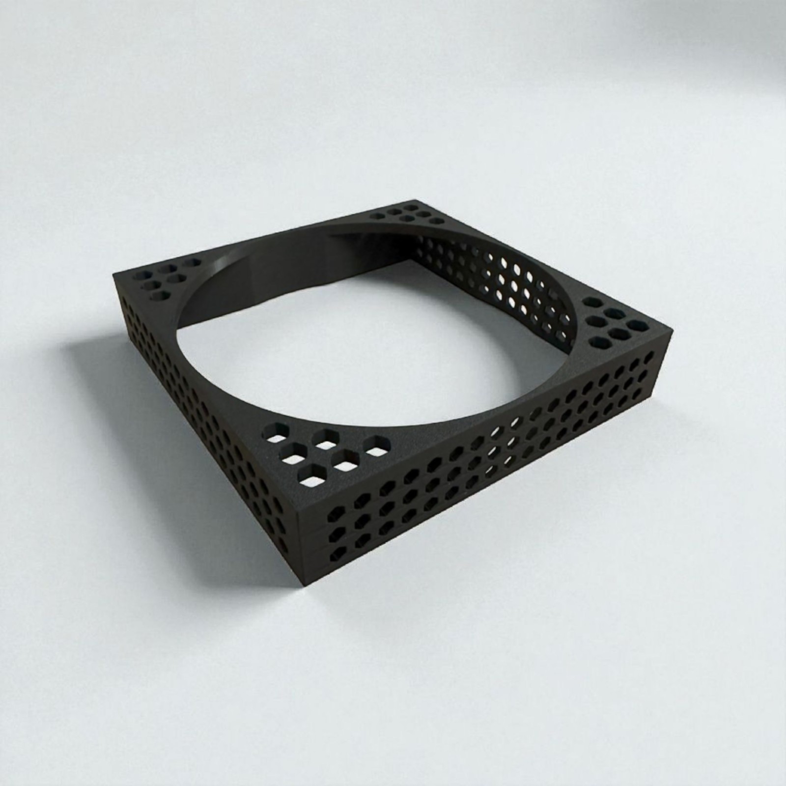 Xbox Series X Upright Stand - 3D Printed - Black Cooling Stand
