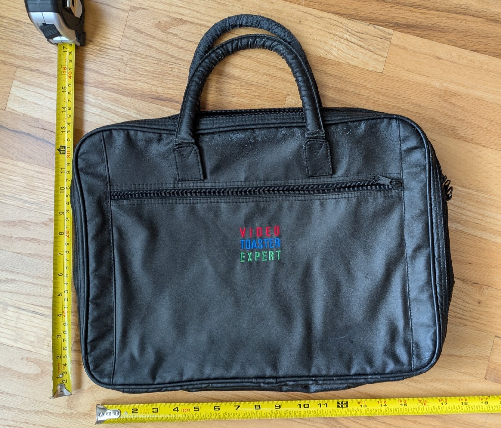 Vintage NewTek Video Toaster Expert Amiga Dealer Training Briefcase Bag, RARE