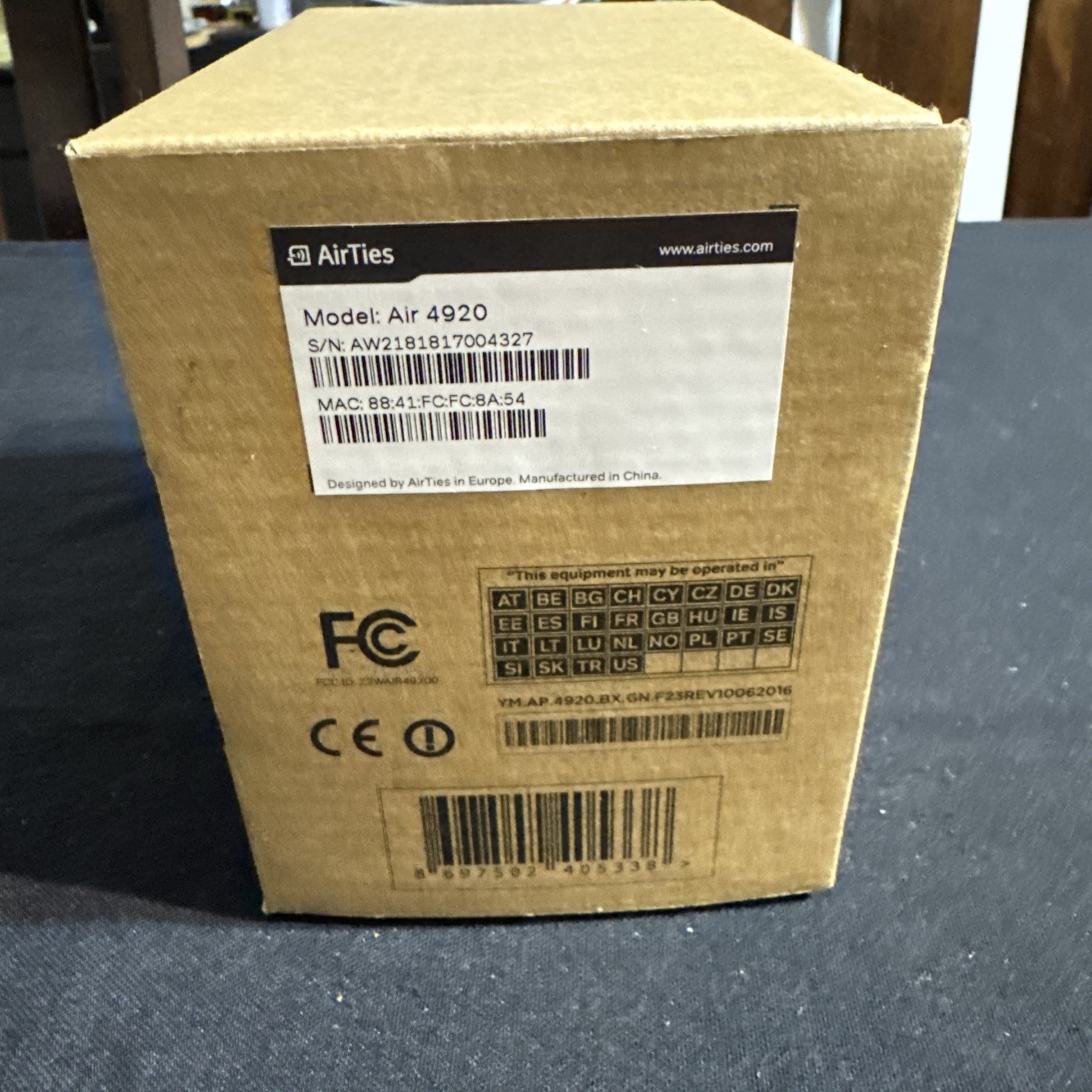 AirTies Air 4920 Wi-Fi Smart Mesh Access Point 2.4GHz & 5GHz SAME DAY SHIPPING!