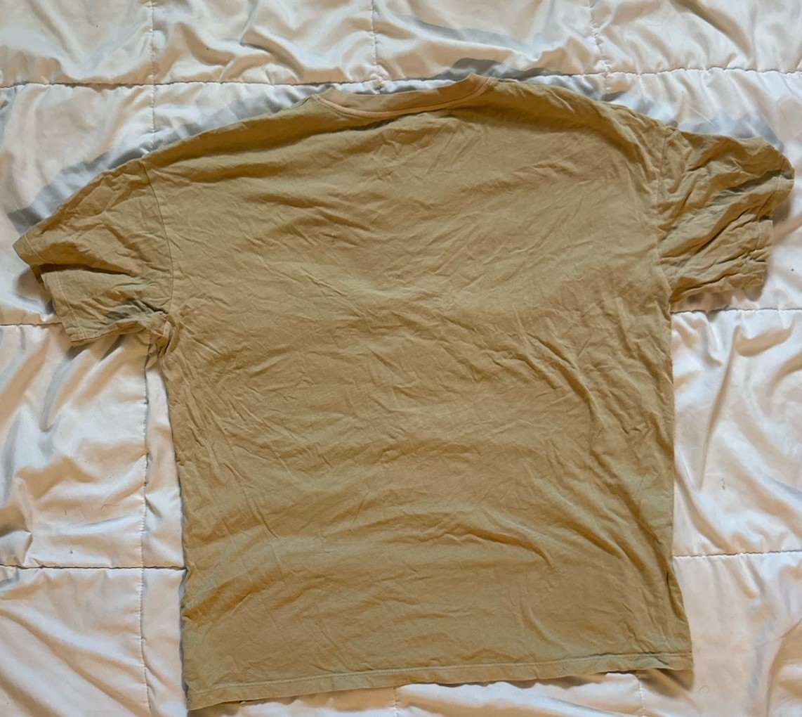 American Eagle Tan Grateful Dead Bear Band Tee XS/S