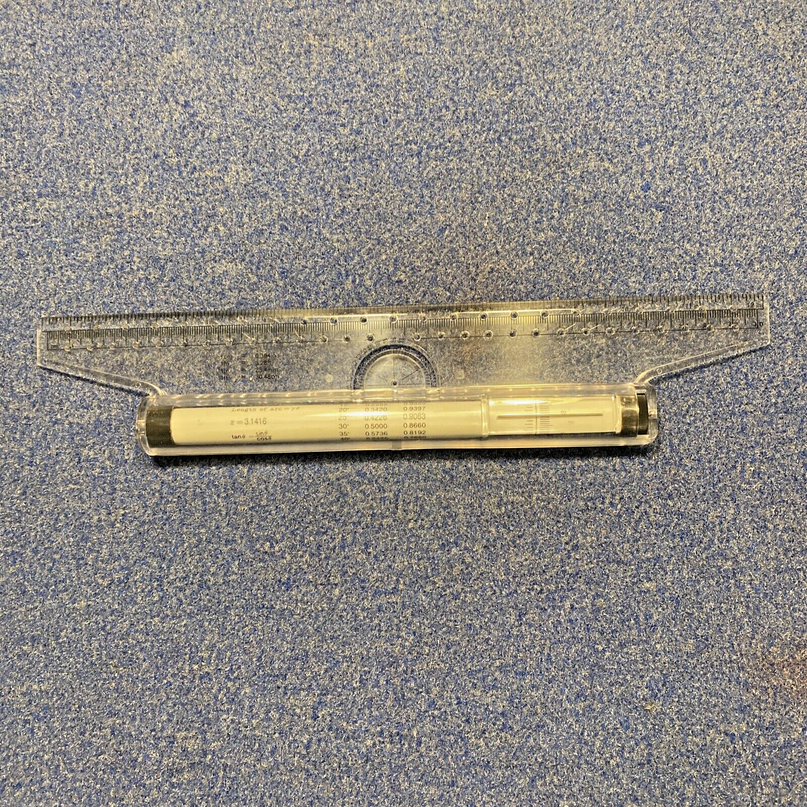 Multi-Purpose Clear Rolling Ruler