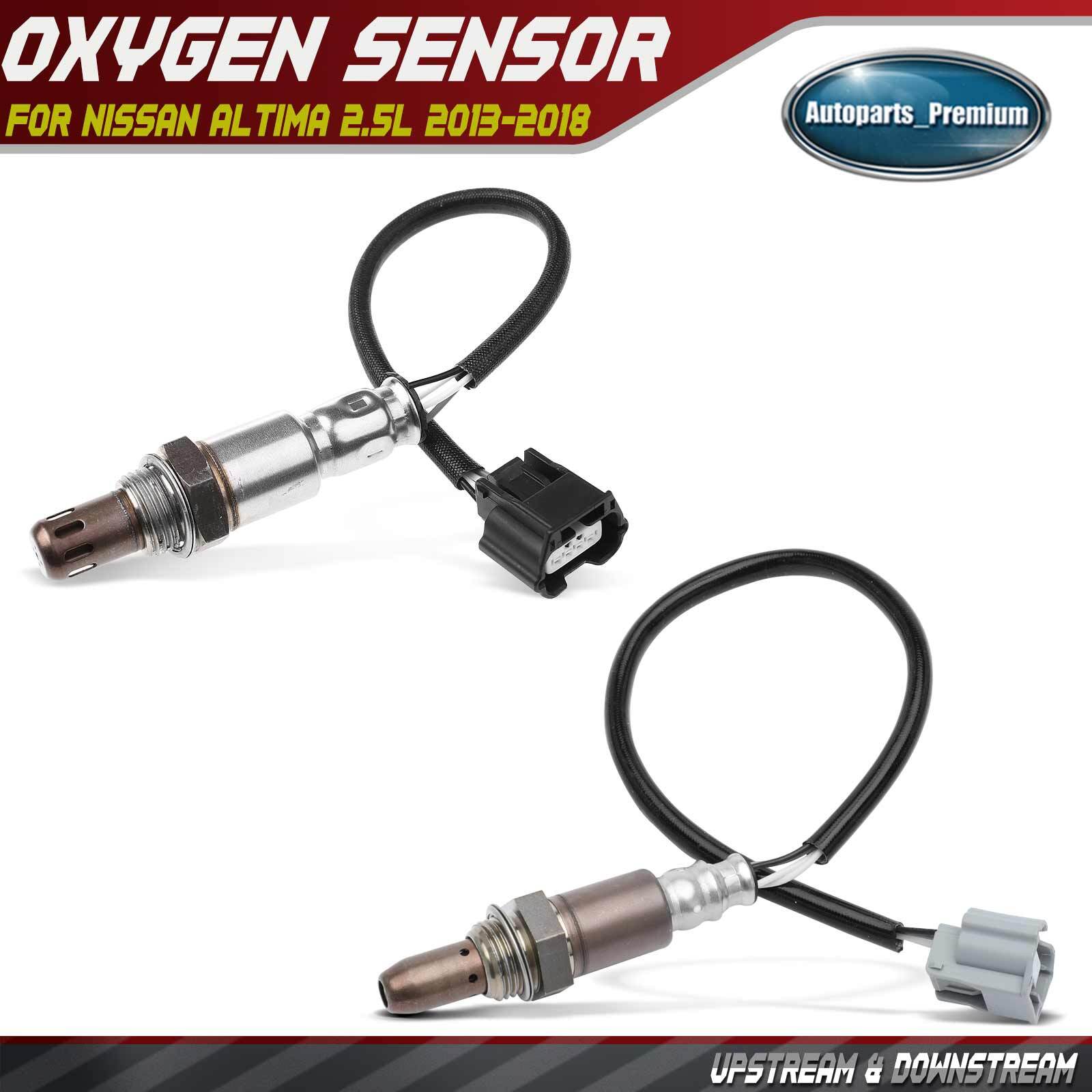 2x Upstream & Downstream O2 Oxygen Sensor 4Pins for Nissan Altima 2013-2018 2.5L