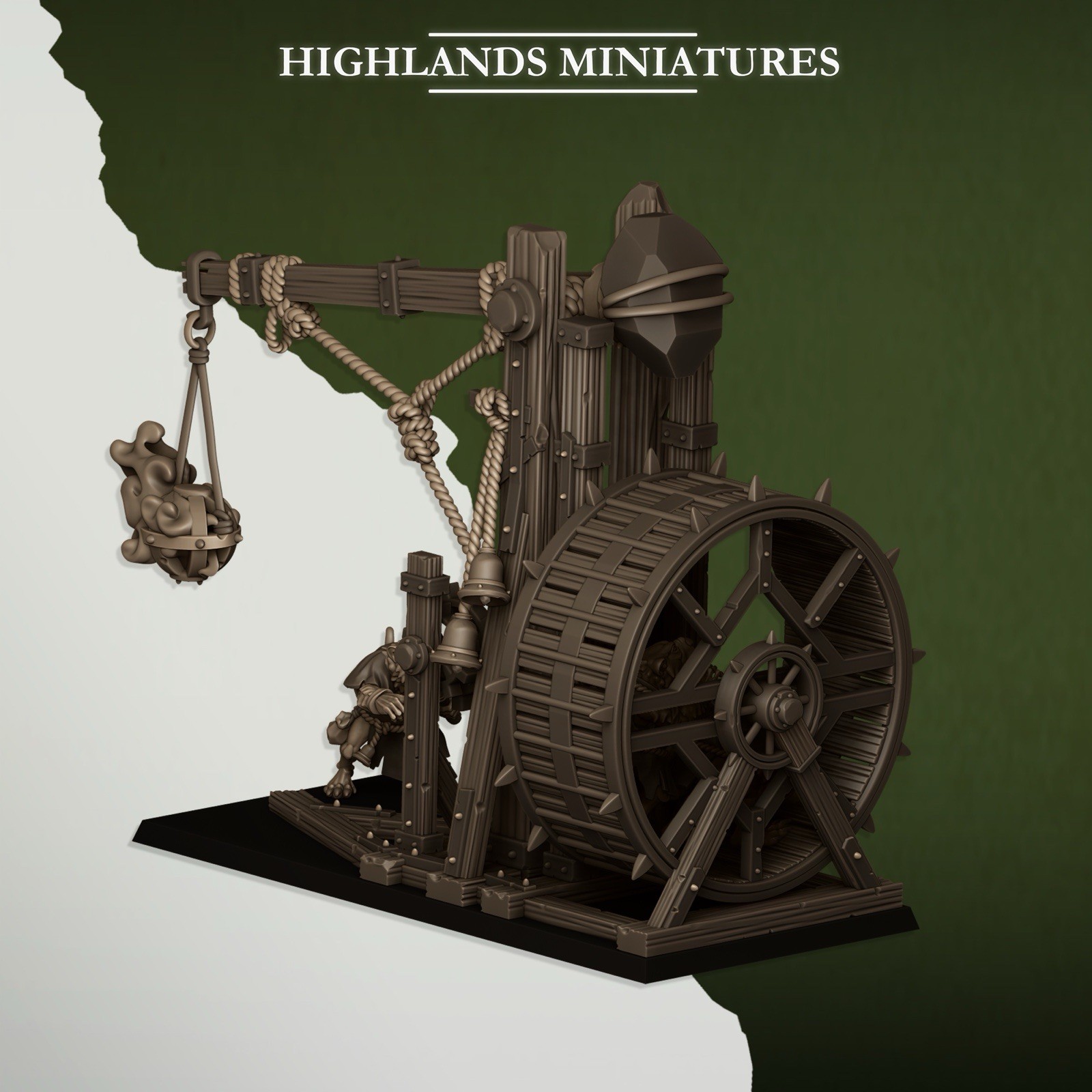 Vermin Censer Thrower, Highlands Miniatures, Sewer Vermin