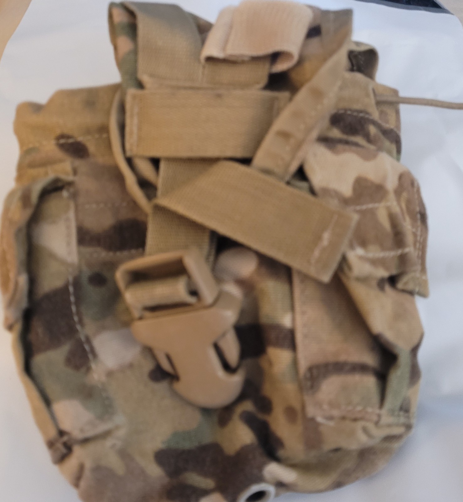 USGI Military MOLLE 1 QT CANTEEN COVER Carrier Utility Pouch OCP Multicam GC