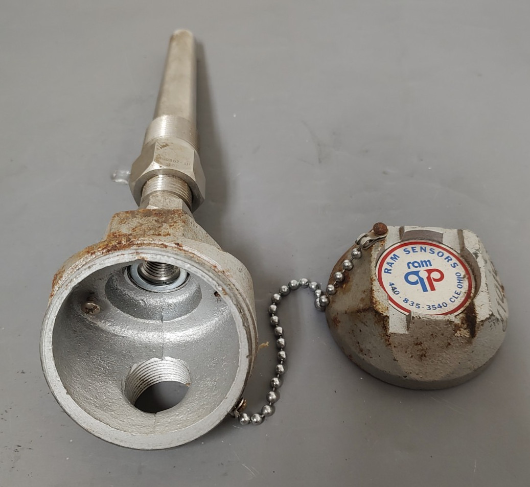 RAM Sensor Standard RTD Thermowell Assembly HOUSING WELL ONLY