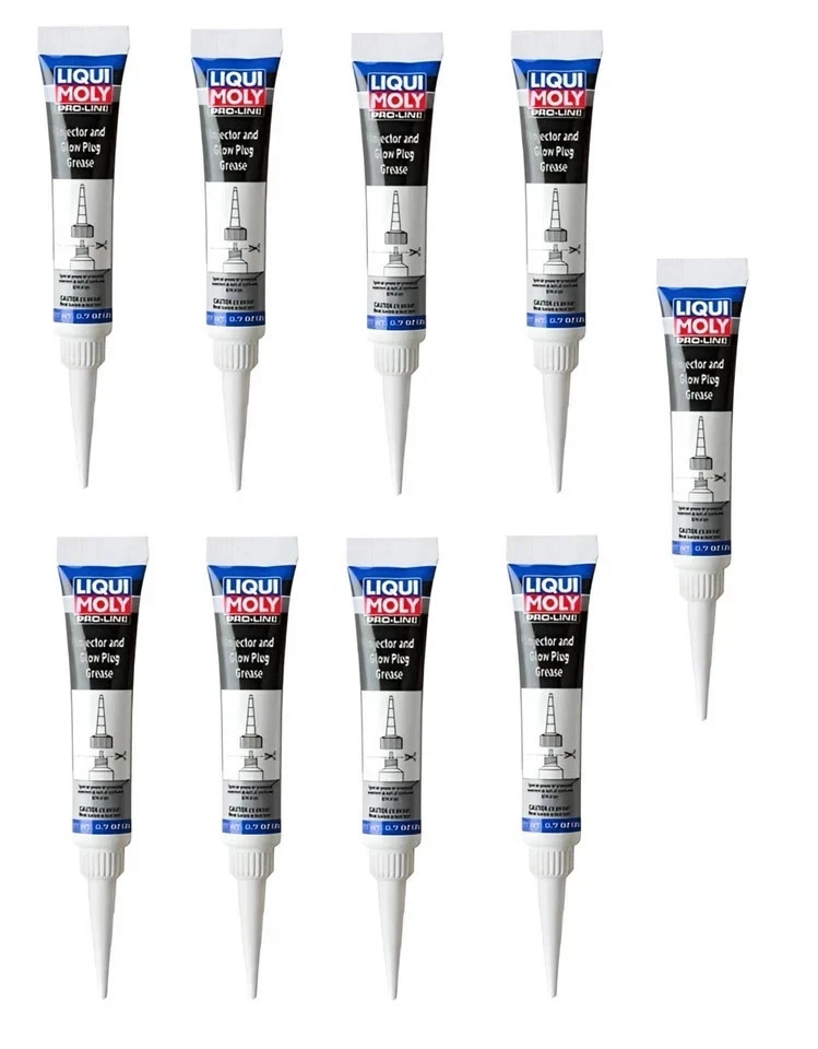 LIQUI MOLY-22243 Pro-Line Injector & Glow Plug Grease, (pack of 9)