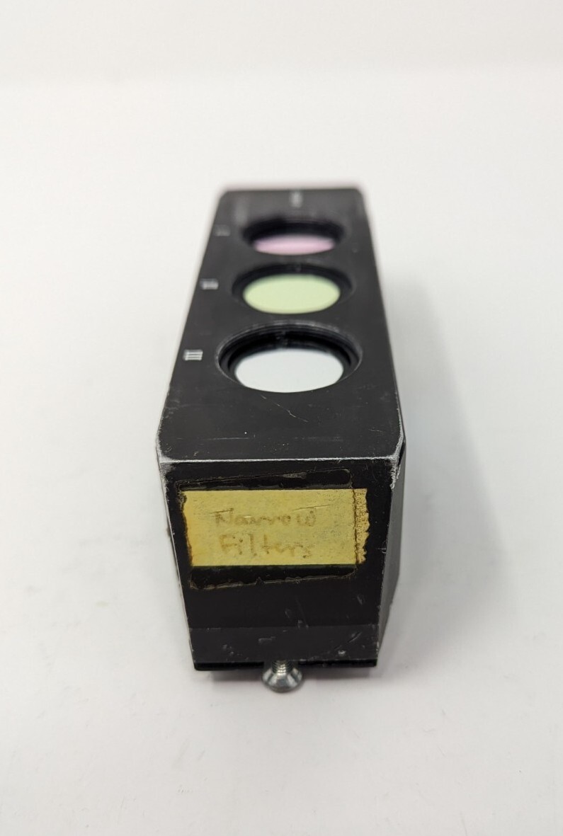 Zeiss Axiovert Fluorescence Cube Filter Slider 446321 44 63 21 CY3 FITE DAPI