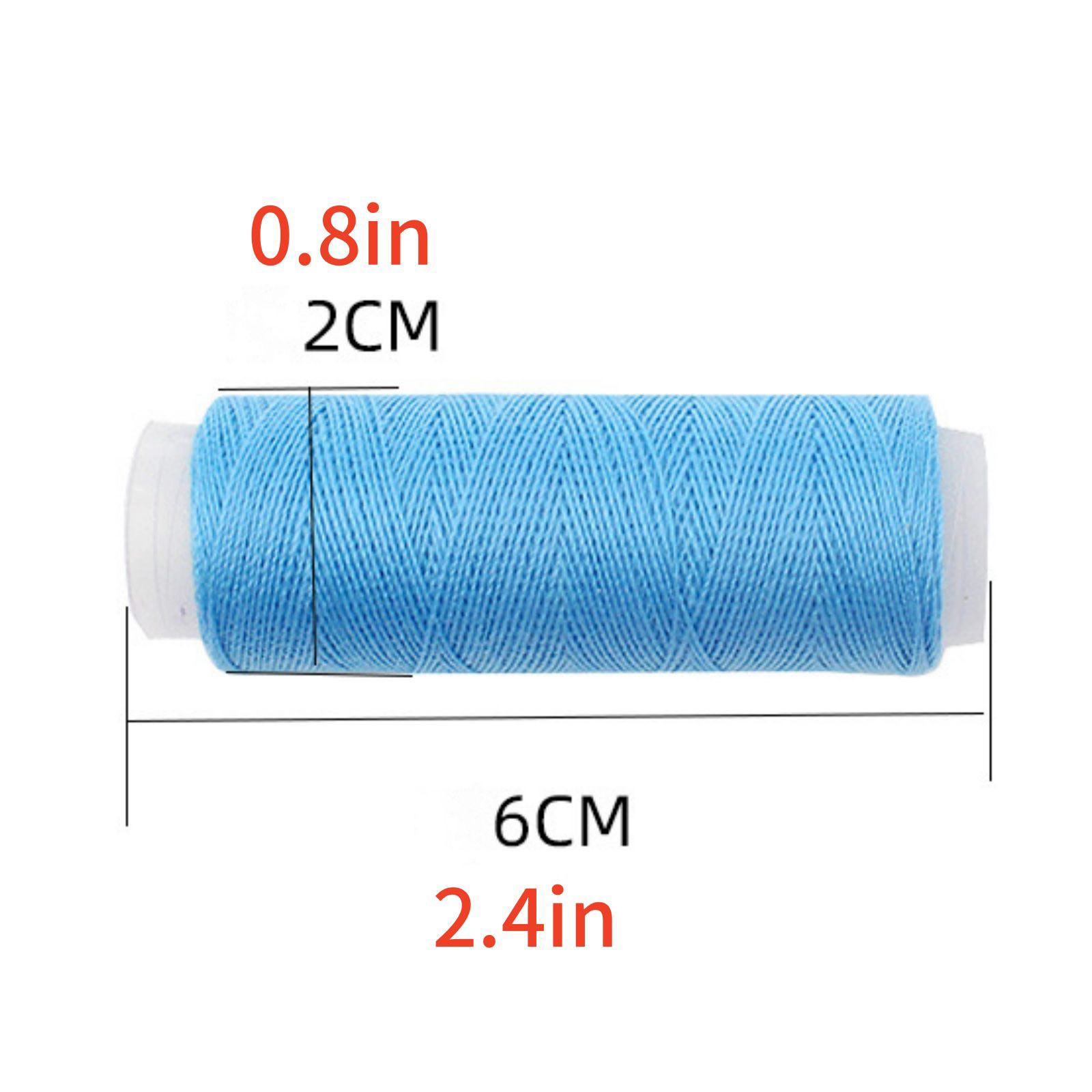 39Pcs Colored Sewing Thread Set Random Colors Polyester Spool Sewing Thread