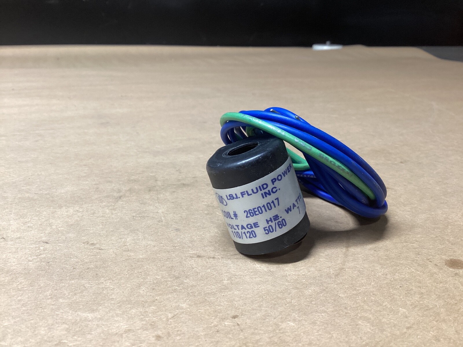 I.S.I FLUID POWER 26E01017 COIL 120V #107H113*CO