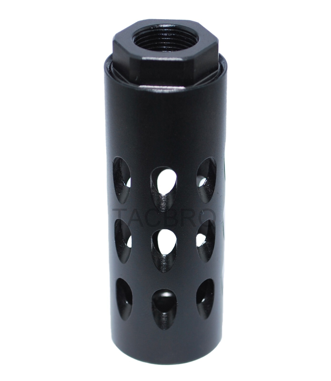 Black Anodized Aluminum 1/2x28 Muzzle Brake 223 .223