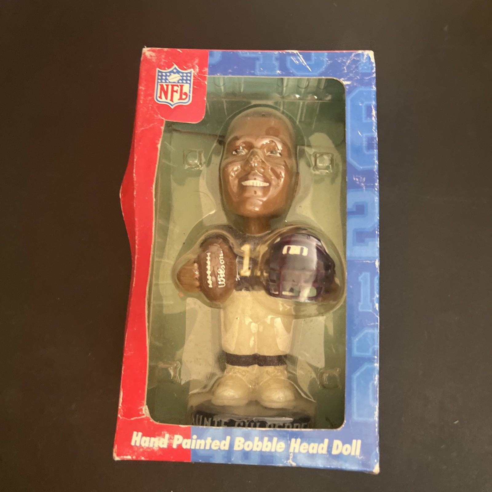 Daunte Culpepper QFC CLUB Collectible Bobble Head GENUINE Hand Painted