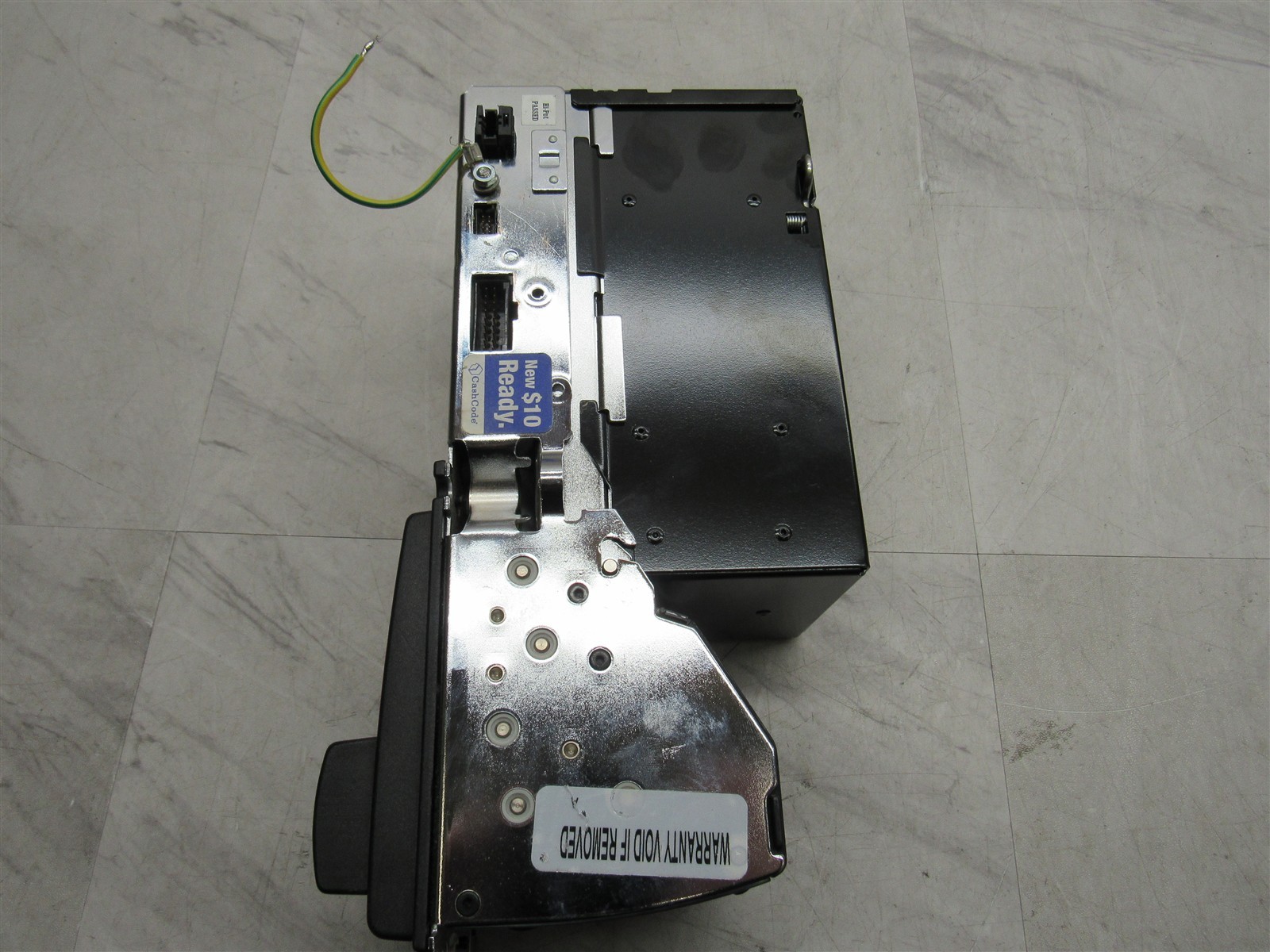 CASHCODE SM-2005US1737-05 US BILL ACCEPTOR CASH CODE + CASH BOX VAULT 400