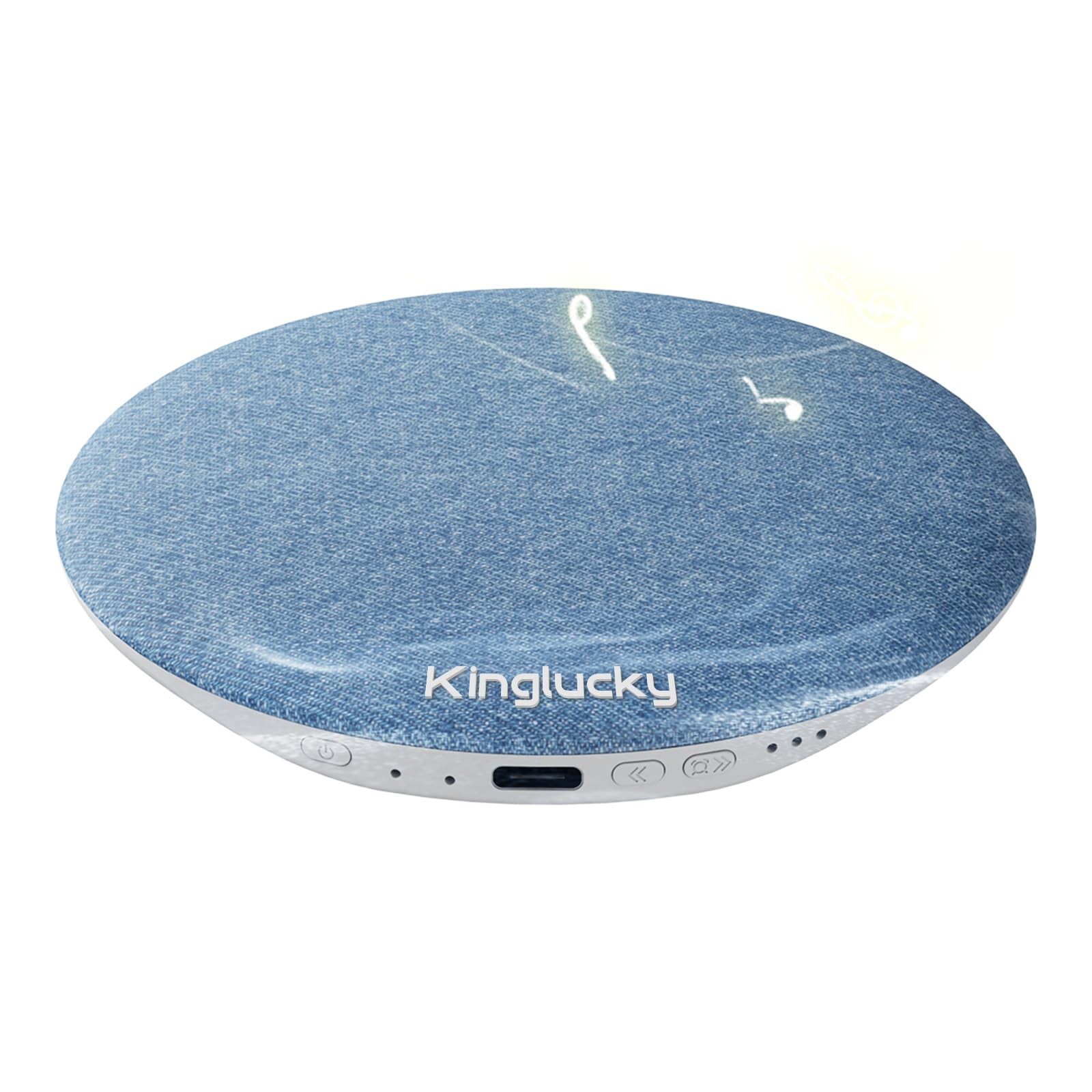 Pillow Speaker for Sleeping, Mini Bluetooth Speaker Under Pillow with Built-i...