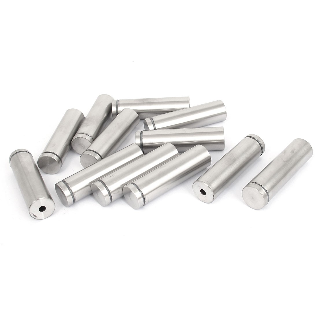 19mm x 70mm Stainless Steel Advertising Frameless Glass Standoff Pins 12pcs