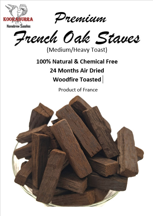 The Best Premium French Oak Staves Toasted Homebrew for Bourbon/Whisky/Rum/Wine
