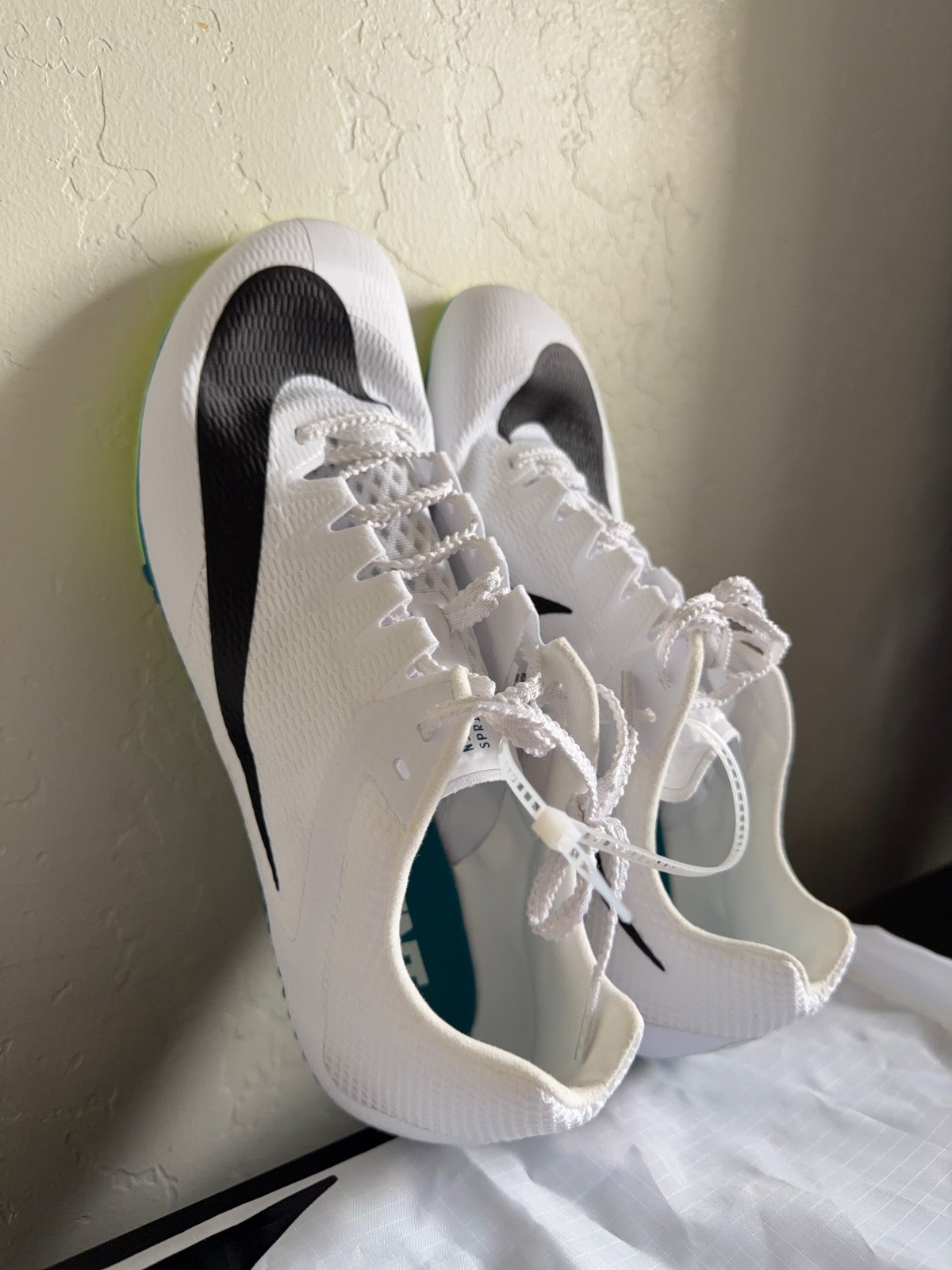 Nike Zoom Rival Sprint White Bright Spruce FZ9663-102, Men’s Size 10