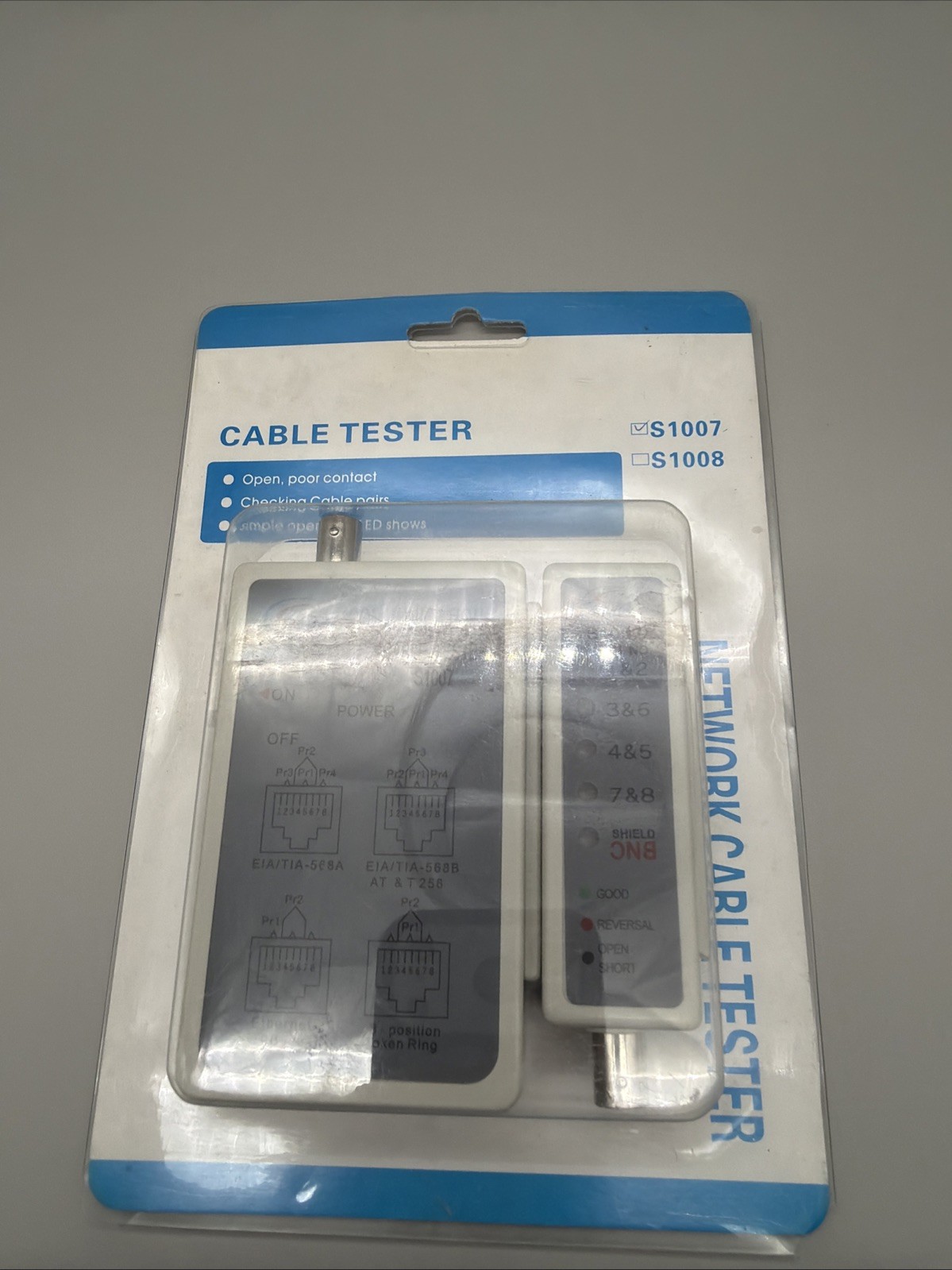 Network Cable Tester S 1007 New In Package